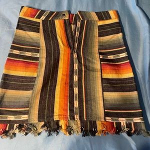 AZTEC SKIRT. SIZE: S